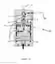 Fig. 12 - Hydro pneumatic accumulator with internal leak detection