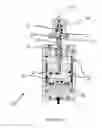 Fig. 23 - Hydro pneumatic accumulator with internal leak detection