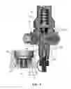 Fig. 02 - SEALING STRUCTURE OF PRESSURE REGULATOR FOR HYDROGEN FUEL CELL ELECTRIC VEHICLE