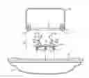 Fig. 01 - Bracket mount assembly for light fixtures