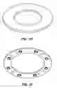 Fig. 13 - Path light and unitary gasket-reflector