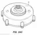Fig. 17 - Path light and unitary gasket-reflector