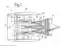 Fig. 02 - Combustion chamber with fences for directing cooling flow