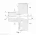 Fig. 06 - Wall of a structural component, in particular of gas turbine combustion chamber wall, to be cooled by means of cooling air