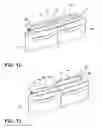 Fig. 08 - Horizontal flipper mullion incorporated within a false mullion of an appliance