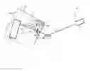 Fig. 01 - X-ray optics assembly with switching system for three beam paths, and associated X-ray diffractometer