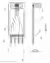Fig. 11 - Capillary array cartridge for capillary electrophoresis systems