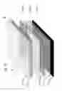 Fig. 11 - Multicolored pressure sensitive liquid crystal device