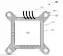 Fig. 01 - Semiconductor package alignment frame for local reflow