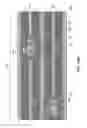 Fig. 131 - Through-memory-level via structures for a three-dimensional memory device