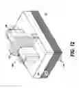 Fig. 13 - Structure for reduced source and drain contact to gate stack capacitance