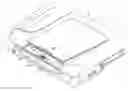 Fig. 01 - Structure with detachable battery for electronic device