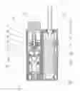 Fig. 01 - E-CIGARETTE INTEGRATED WITH FUNCTIONS OF GRINDING, CUTTING AND HEATING