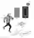 Fig. 01 - Garment generating electricity by ambulation or arm swinging past torso or both