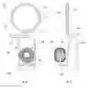 Fig. 07 - Fan base and mirror support apparatus