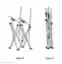Fig. 04 - Folding chair with armrests