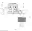 Fig. 02 - Bean grinder and automatic coffee pot equipped with the same