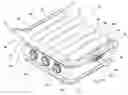 Fig. 01 - MULTI-FUNCTION GRILLING DEVICE HAVING A ROTATIONALLY OPERABLE PORTION THAT INCLUDES AN UPPER HEATING PLATE AND AN ACCESSORY HEATING PLATE