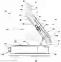 Fig. 01 - Multi-function grilling device with rotationally operable upper heating plate