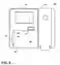Fig. 09 - Dishwasher with a dispenser having a soft close
