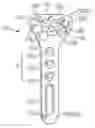 Fig. 01 - Wrist plate and drill guide