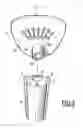 Fig. 03 - Modular humeral prosthesis for an inverted shoulder prosthesis