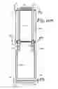 Fig. 108 - Patient positioning support apparatus with virtual pivot-shift pelvic pads, upper body stabilization and fail-safe table attachment mechanism