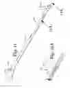 Fig. 12 - Patient positioning support apparatus with virtual pivot-shift pelvic pads, upper body stabilization and fail-safe table attachment mechanism