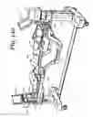 Fig. 136 - Patient positioning support apparatus with virtual pivot-shift pelvic pads, upper body stabilization and fail-safe table attachment mechanism