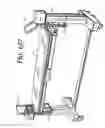 Fig. 151 - Patient positioning support apparatus with virtual pivot-shift pelvic pads, upper body stabilization and fail-safe table attachment mechanism