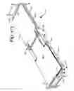 Fig. 165 - Patient positioning support apparatus with virtual pivot-shift pelvic pads, upper body stabilization and fail-safe table attachment mechanism