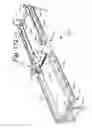 Fig. 166 - Patient positioning support apparatus with virtual pivot-shift pelvic pads, upper body stabilization and fail-safe table attachment mechanism