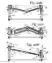 Fig. 200 - Patient positioning support apparatus with virtual pivot-shift pelvic pads, upper body stabilization and fail-safe table attachment mechanism