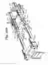 Fig. 222 - Patient positioning support apparatus with virtual pivot-shift pelvic pads, upper body stabilization and fail-safe table attachment mechanism