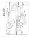 Fig. 249 - Patient positioning support apparatus with virtual pivot-shift pelvic pads, upper body stabilization and fail-safe table attachment mechanism