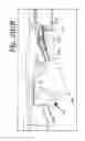 Fig. 251 - Patient positioning support apparatus with virtual pivot-shift pelvic pads, upper body stabilization and fail-safe table attachment mechanism