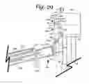 Fig. 30 - Patient positioning support apparatus with virtual pivot-shift pelvic pads, upper body stabilization and fail-safe table attachment mechanism