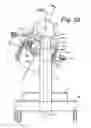 Fig. 53 - Patient positioning support apparatus with virtual pivot-shift pelvic pads, upper body stabilization and fail-safe table attachment mechanism