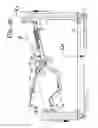 Fig. 57 - Patient positioning support apparatus with virtual pivot-shift pelvic pads, upper body stabilization and fail-safe table attachment mechanism