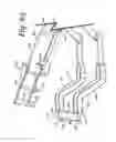Fig. 65 - Patient positioning support apparatus with virtual pivot-shift pelvic pads, upper body stabilization and fail-safe table attachment mechanism