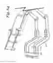 Fig. 66 - Patient positioning support apparatus with virtual pivot-shift pelvic pads, upper body stabilization and fail-safe table attachment mechanism