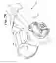 Fig. 75 - Patient positioning support apparatus with virtual pivot-shift pelvic pads, upper body stabilization and fail-safe table attachment mechanism