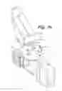 Fig. 76 - Patient positioning support apparatus with virtual pivot-shift pelvic pads, upper body stabilization and fail-safe table attachment mechanism