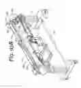 Fig. 95 - Patient positioning support apparatus with virtual pivot-shift pelvic pads, upper body stabilization and fail-safe table attachment mechanism