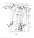 Fig. 07 - Assisted chin/dip exercise apparatus with adjustable chin-up/pull-up handles