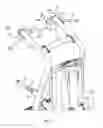 Fig. 09 - Assisted chin/dip exercise apparatus with adjustable chin-up/pull-up handles