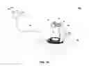 Fig. 12 - Device for displaying in respose to a sensed motion