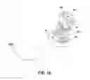 Fig. 19 - Device for displaying in respose to a sensed motion