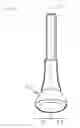 Fig. 07 - Ergonomic knob insert for hollow stick