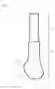 Fig. 20 - Ergonomic knob insert for hollow stick